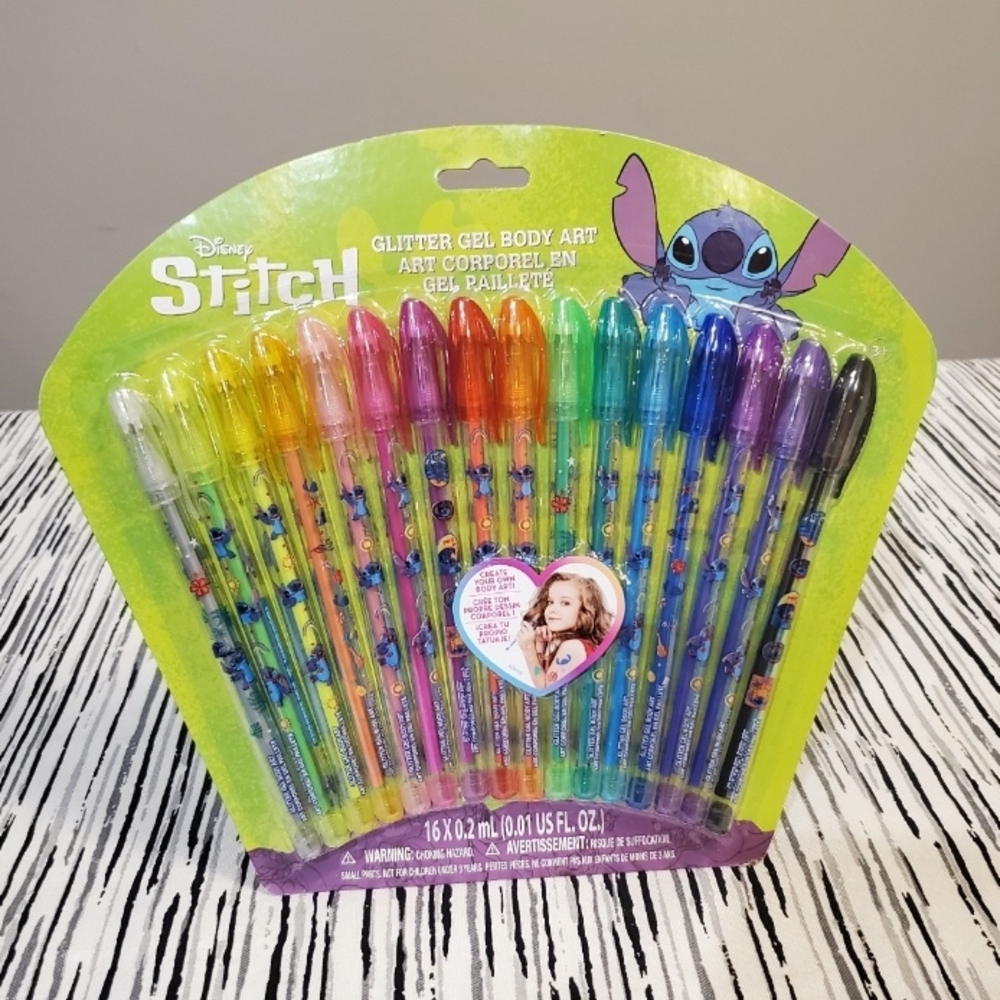 Disney Stitch Glitter Gel Body Art